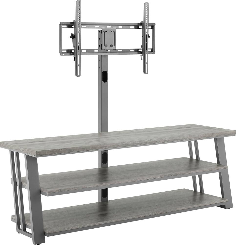 Angle. Insignia™ - TV Stand for Most Flat-Panel TVs Up to 75" - Gray.