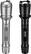 Front. Best Buy essentials™ - 150-Lumen LED Flashlight (2-Pack) - Black/Silver.