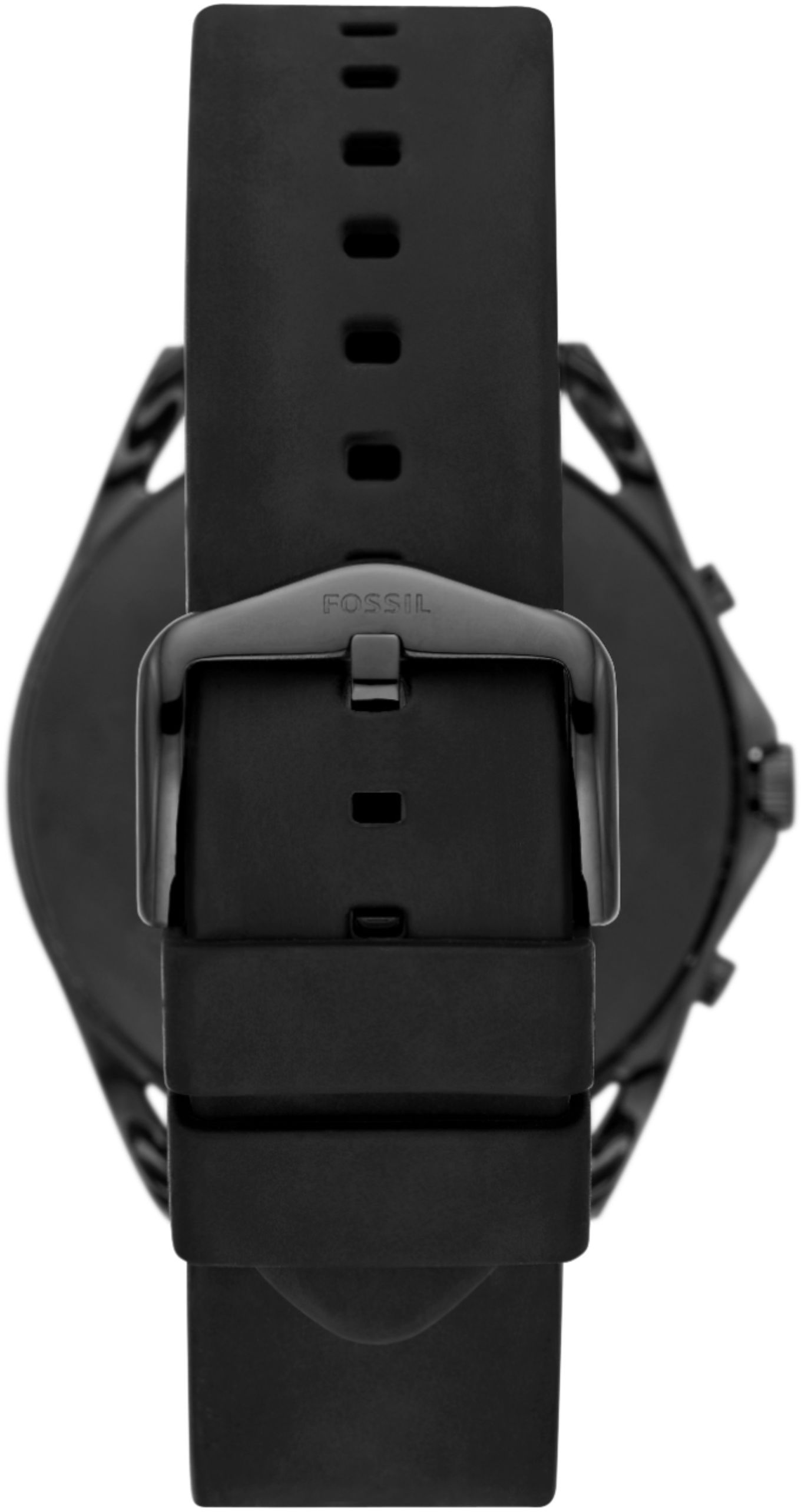 Back View: Fossil - Gen 5 LTE Smartwatch (Cellular) 45mm - Black (Verizon)