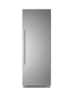 Bertazzoni - Professional Series 17.44 Cu. Ft. Built-in Refrigerator Column with state of the art sensor managed temperature zones. - Stainless Steel - Front_Zoom