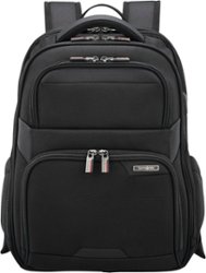 Samsonite - Laser Pro 2 Laptop Backpack for 15.6" Laptops - Black - Front_Zoom