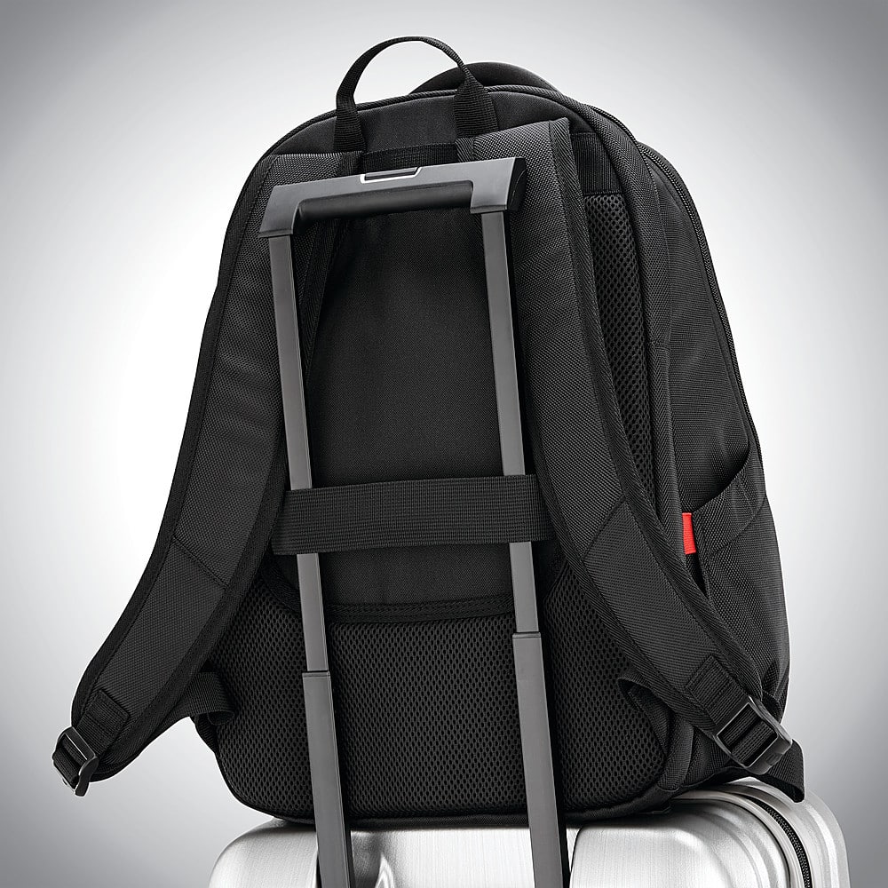 Alt View 16. Samsonite - Laser Pro 2 Laptop Backpack for 15.6" Laptops - Black.