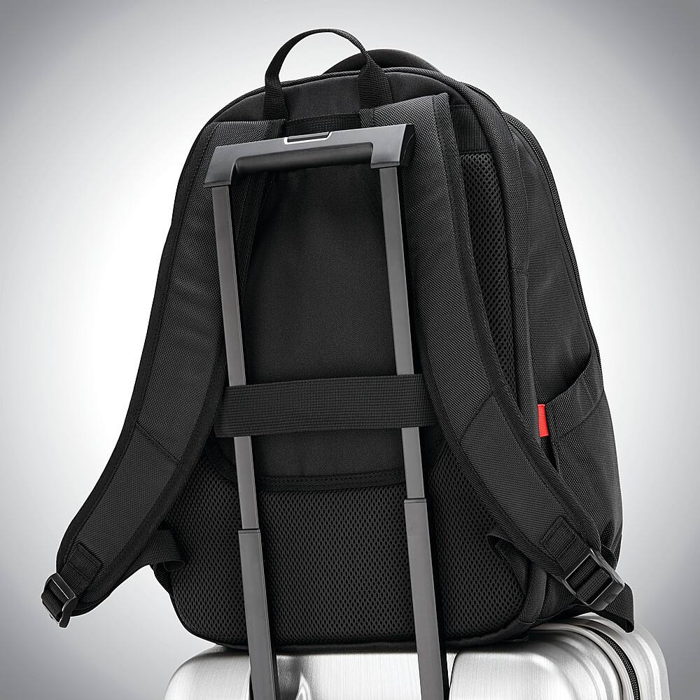 Alt View 16. Samsonite - Laser Pro 2 Laptop Backpack for 15.6" Laptops - Black.