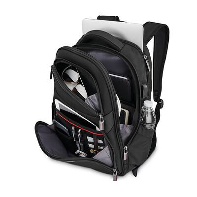 Samsonite - Laser Pro 2 Laptop Backpack for 15.6" Laptops - Black Samsonite - Laser Pro 2 Laptop Backpack for 15.6" Laptops - Black