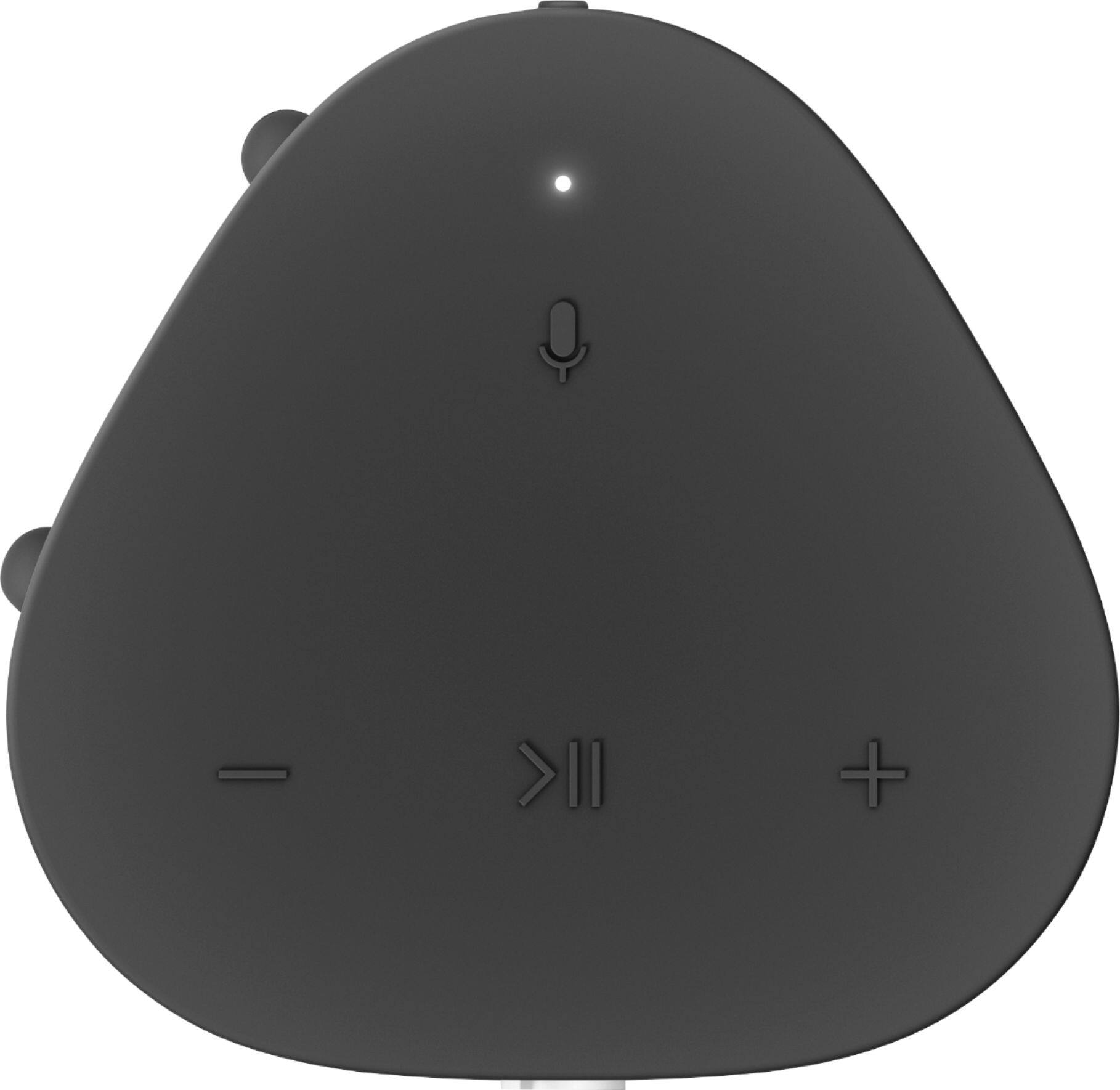 Alt View 12. Sonos - Geek Squad Certified Refurbished Roam Smart Portable Wi-Fi and Bluetooth Speaker with Amazon Alexa and Google Assistant - Black.