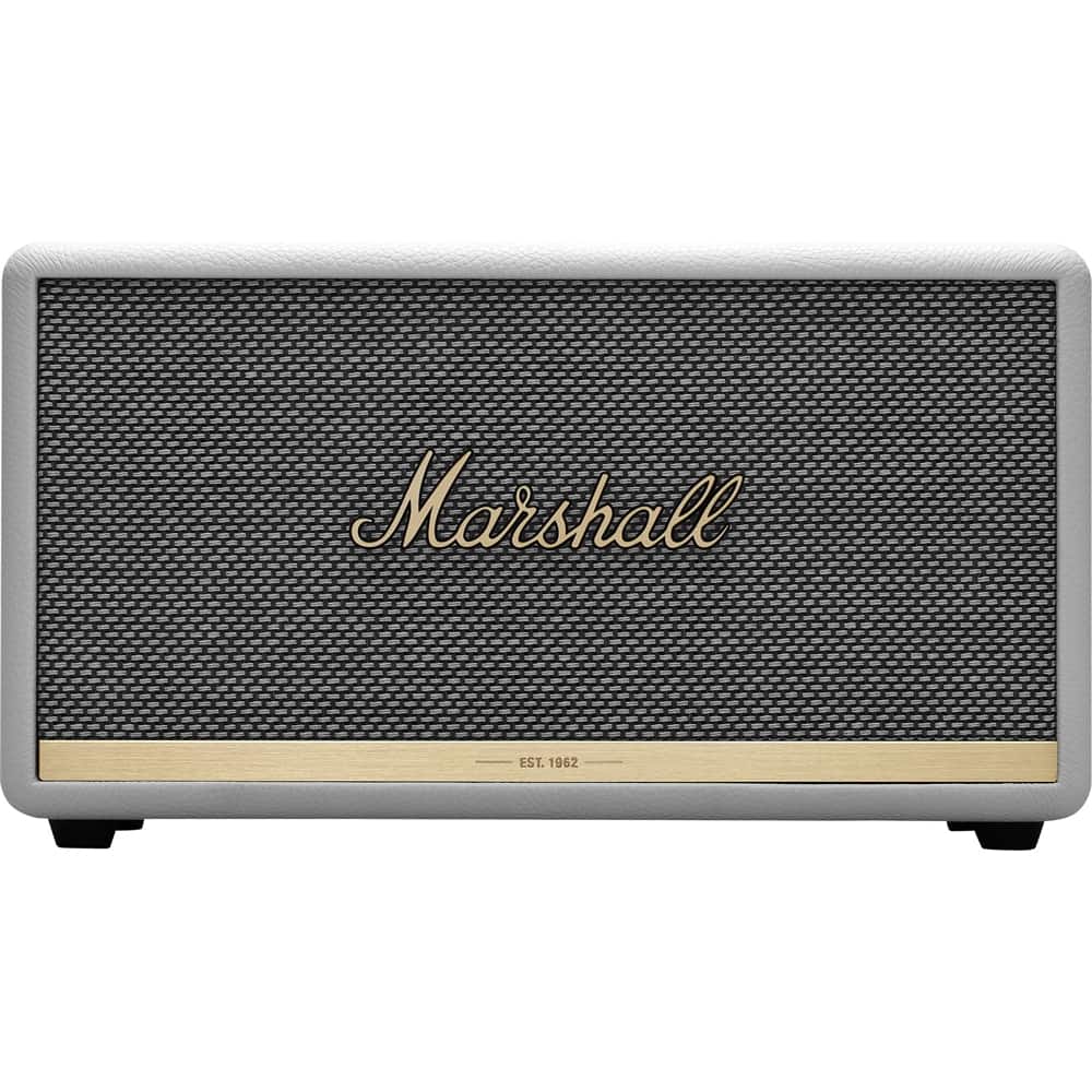 Marshall - Geek Squad Certified Refurbished Stanmore II Wireless Speaker - White - Front_Zoom