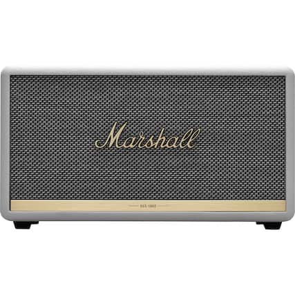 Front. Marshall - Geek Squad Certified Refurbished Stanmore II Wireless Speaker - White.