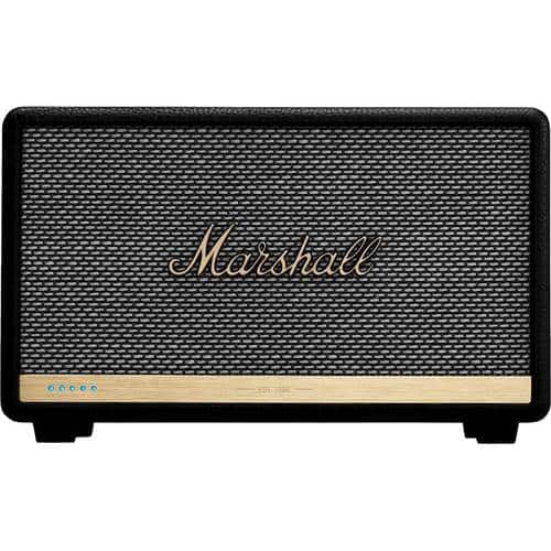 Marshall - Geek Squad Certified Refurbished Acton II 60W Wireless Speaker with Amazon Alexa Voice Assistant - Black