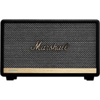 Marshall - Geek Squad Certified Refurbished Acton II 60W Wireless Speaker with Amazon Alexa Voice Assistant - Black - Front_Zoom