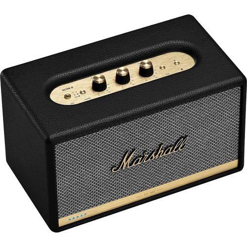 Alt View 13. Marshall - Geek Squad Certified Refurbished Acton II 60W Wireless Speaker with Amazon Alexa Voice Assistant - Black.