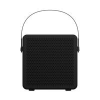 Urbanears - Geek Squad Certified Refurbished Rålis Portable Bluetooth Speaker - Charcoal Black - Front_Zoom