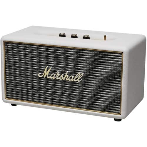 Alt View 11. Marshall - Geek Squad Certified Refurbished Stanmore Bluetooth Speaker - Cream.