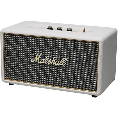 Alt View 11. Marshall - Geek Squad Certified Refurbished Stanmore Bluetooth Speaker - Cream.