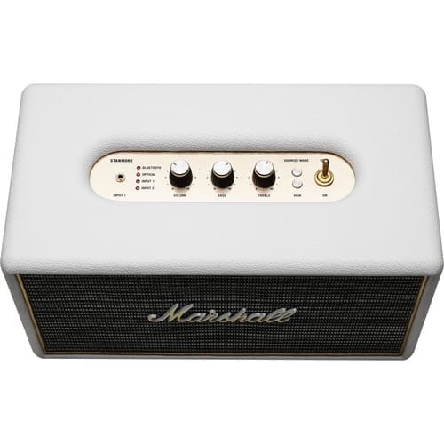 Alt View 12. Marshall - Geek Squad Certified Refurbished Stanmore Bluetooth Speaker - Cream.