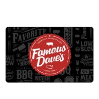 Famous Daves - $25 Gift Card [Digital] - Front_Zoom
