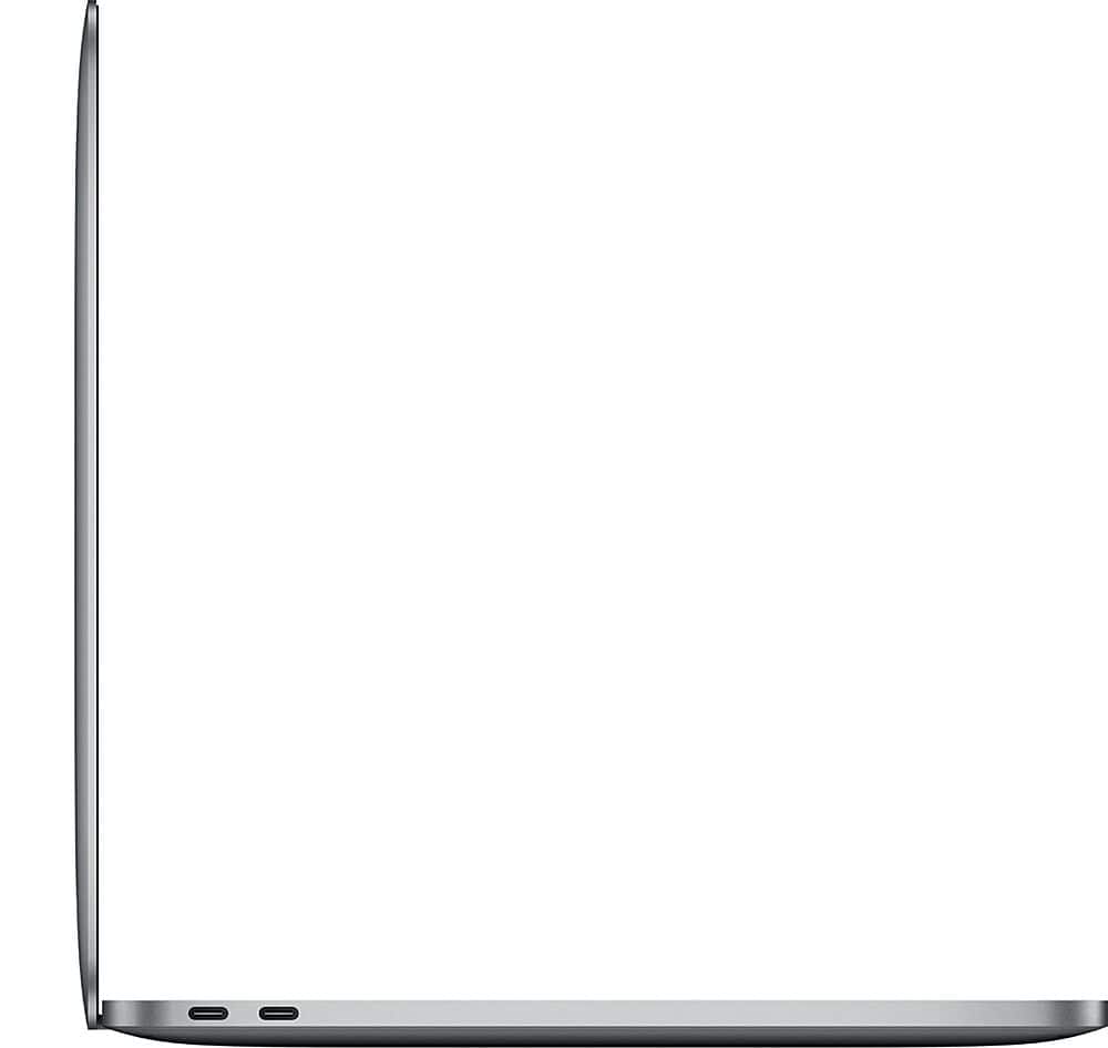 Left. Apple - MacBook Pro 13.3" Certified Refurbished - Intel Core i5 2.3GHz with 8GB Memory - 256GB SSD (2017) - Space Gray.