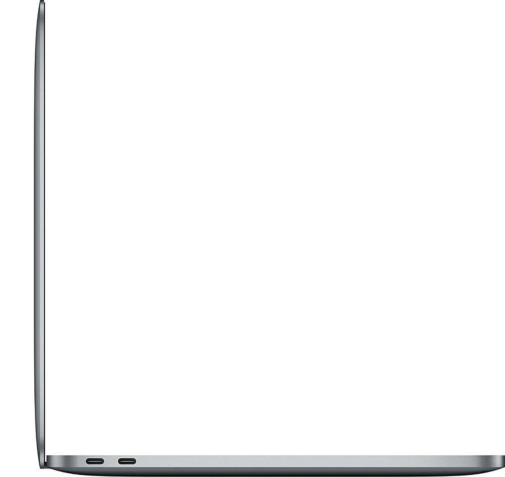 Left. Apple - MacBook Pro 13.3" Certified Refurbished - Intel Core i5 2.3GHz with 8GB Memory - 256GB SSD (2017) - Space Gray.