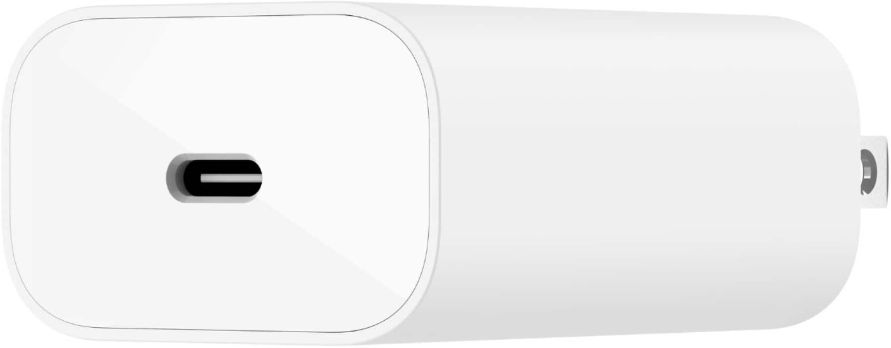 Alt View 15. Belkin - 25W USB-C Wall Charger, Power Delivery with PPS Fast Charging for Apple iPhone and Samsung - White.