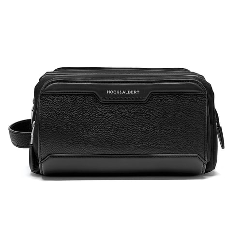 Hook & Albert - Leather Dopp Kit - Black