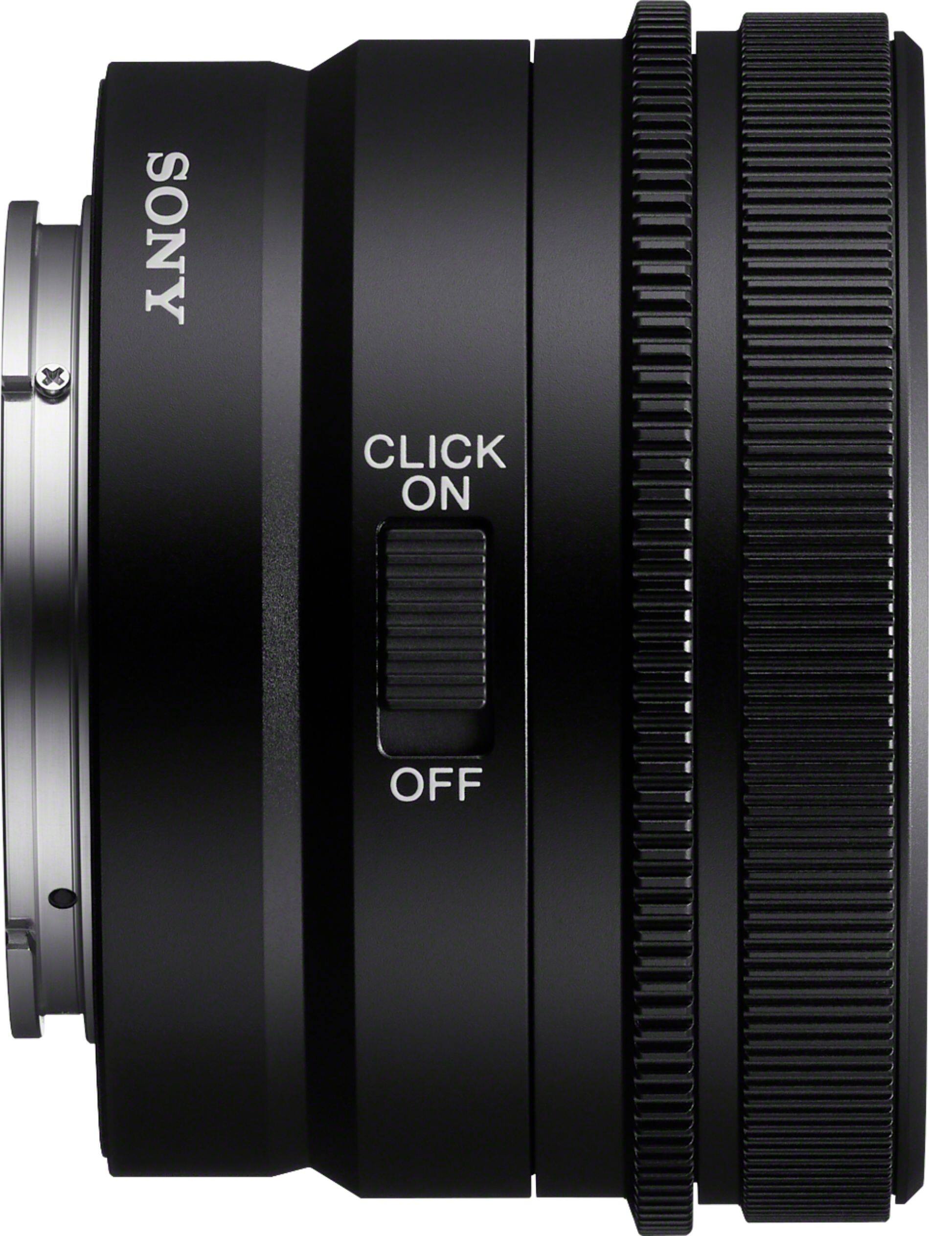 Alt View 12. Sony - FE 24mm F2.8G Full-frame Ultra-compact G Lens for Sony Alpha E-mount Cameras - Black.