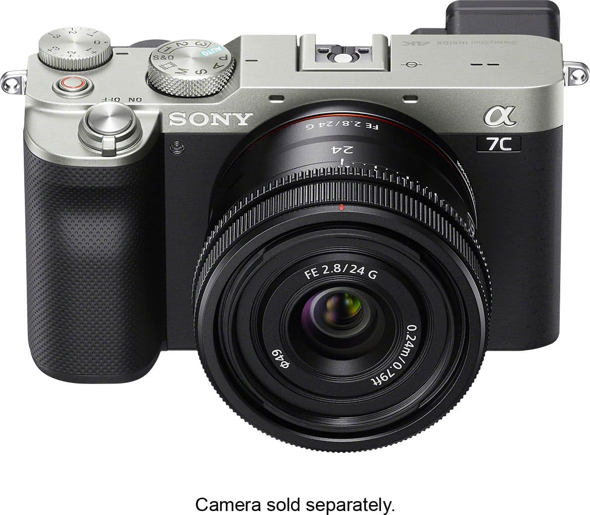 Alt View 24. Sony - FE 24mm F2.8G Full-frame Ultra-compact G Lens for Sony Alpha E-mount Cameras - Black.
