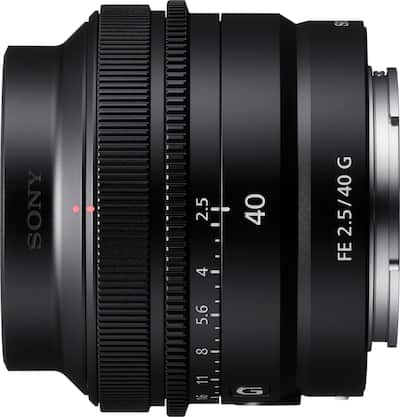 FE 40mm F2.5 G Full frame Ultra compact G Lens for Sony Alpha E FE 40mm F2.5 G Full frame Ultra compact G Lens for Sony Alpha E