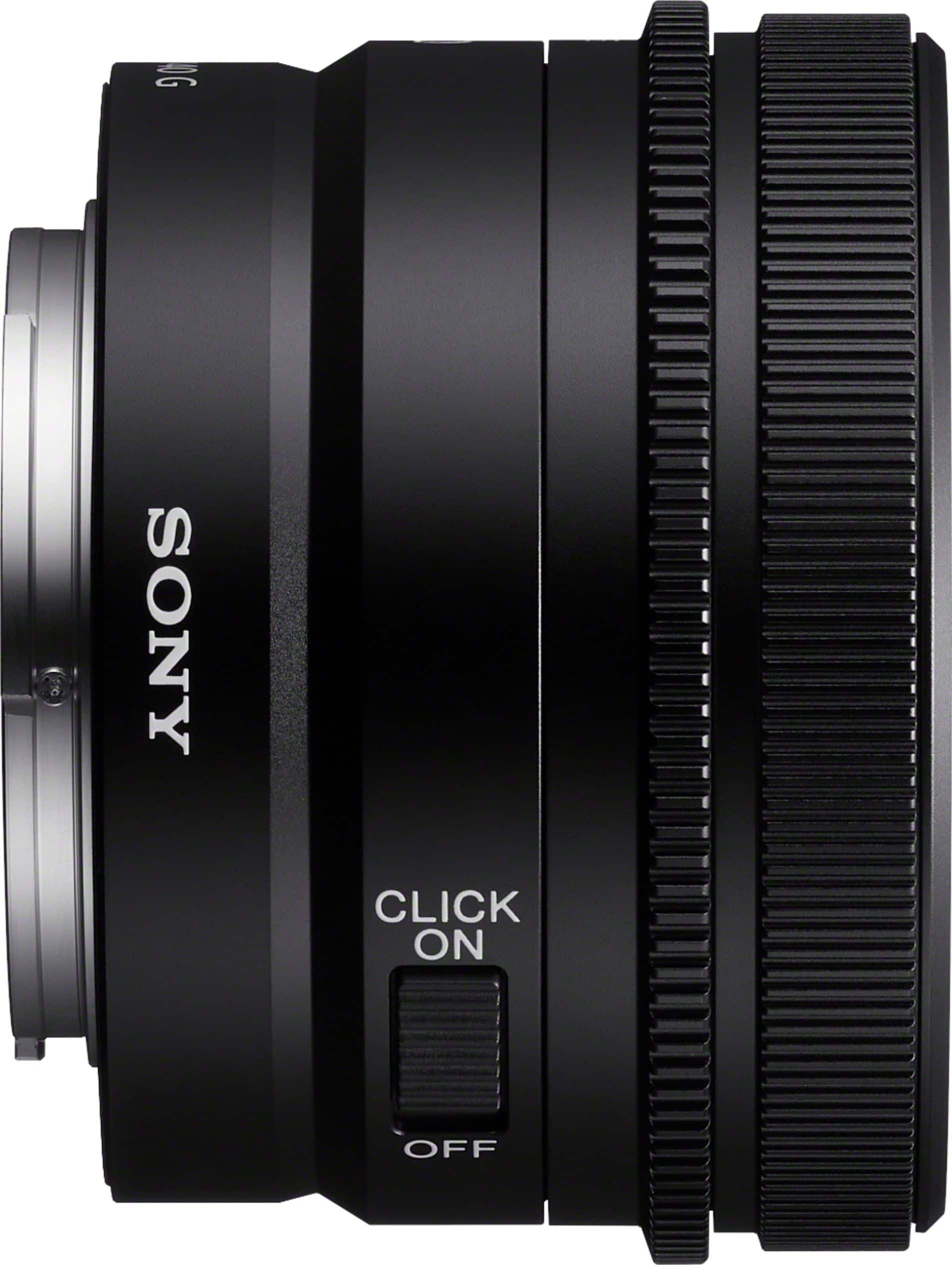 Alt View 1. Sony - FE 40mm F2.5 G Full-frame Ultra-compact G Lens for Sony Alpha E-mount Cameras - Black.