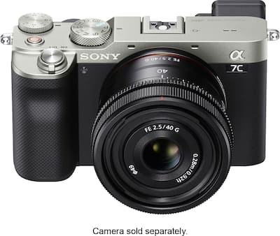FE 40mm F2.5 G Full frame Ultra compact G Lens for Sony Alpha E FE 40mm F2.5 G Full frame Ultra compact G Lens for Sony Alpha E