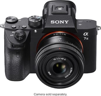FE 40mm F2.5 G Full frame Ultra compact G Lens for Sony Alpha E FE 40mm F2.5 G Full frame Ultra compact G Lens for Sony Alpha E