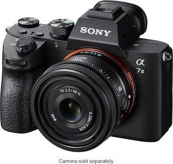 FE 40mm F2.5 G Full frame Ultra compact G Lens for Sony Alpha E FE 40mm F2.5 G Full frame Ultra compact G Lens for Sony Alpha E