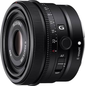 FE 50mm F2.5 G Full frame Ultra compact G Lens for Sony Alpha E FE 50mm F2.5 G Full frame Ultra compact G Lens for Sony Alpha E