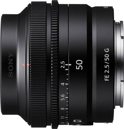 FE 50mm F2.5 G Full frame Ultra compact G Lens for Sony Alpha E FE 50mm F2.5 G Full frame Ultra compact G Lens for Sony Alpha E