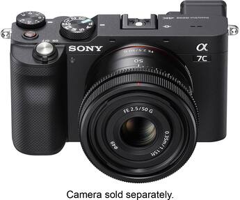 FE 50mm F2.5 G Full frame Ultra compact G Lens for Sony Alpha E FE 50mm F2.5 G Full frame Ultra compact G Lens for Sony Alpha E
