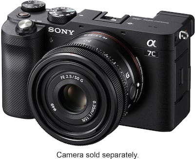FE 50mm F2.5 G Full frame Ultra compact G Lens for Sony Alpha E FE 50mm F2.5 G Full frame Ultra compact G Lens for Sony Alpha E