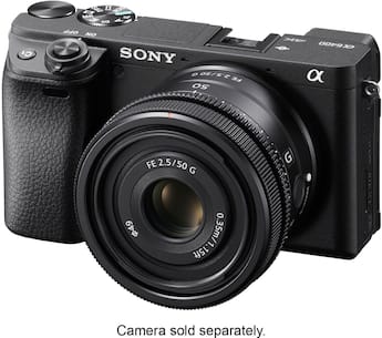 FE 50mm F2.5 G Full frame Ultra compact G Lens for Sony Alpha E FE 50mm F2.5 G Full frame Ultra compact G Lens for Sony Alpha E