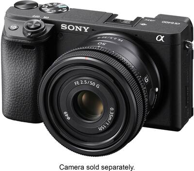 FE 50mm F2.5 G Full frame Ultra compact G Lens for Sony Alpha E FE 50mm F2.5 G Full frame Ultra compact G Lens for Sony Alpha E