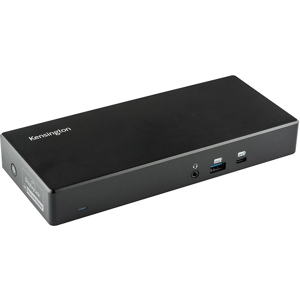 Front. Kensington - SD4780P Docking Station - Black.
