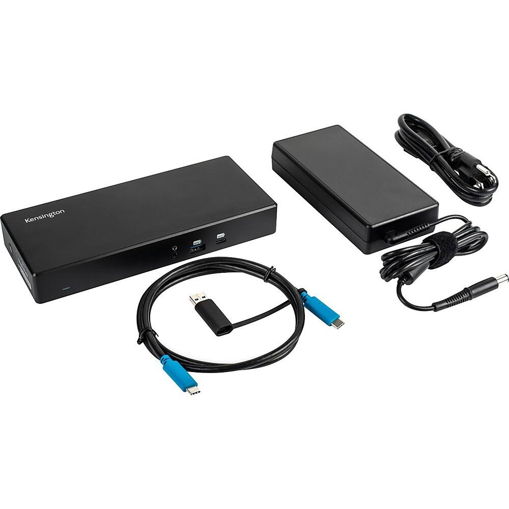 Alt View 25. Kensington - SD4780P Docking Station - Black.