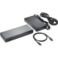 Kensington - SD5700T Thunderbolt 4 Dual 4K Docking Station with 90W PD - Gray - Front_Zoom