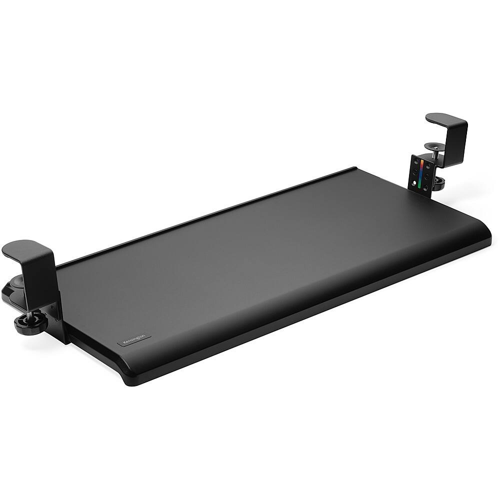 Front. Kensington - SmartFit Clamp-On Keyboard Drawer - Black.