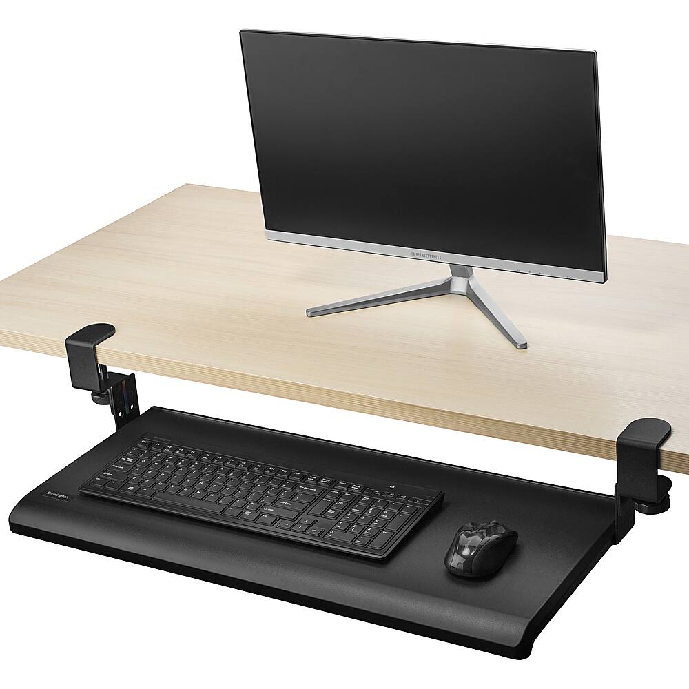 Alt View 40. Kensington - SmartFit Clamp-On Keyboard Drawer - Black.