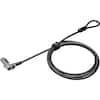 Front. Kensington - Slim Combo Lock for Standard Slot - Black.