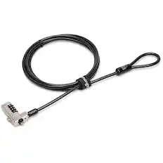 Front. Kensington - N17 Combination Lock for Dell and Alienware Wedge-Shaped Slots - Black.