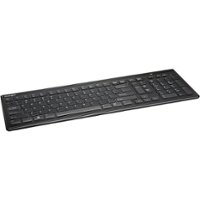 Kensington - K72344US Full-size Wireless SlimType Keyboard - Black - Front_Zoom