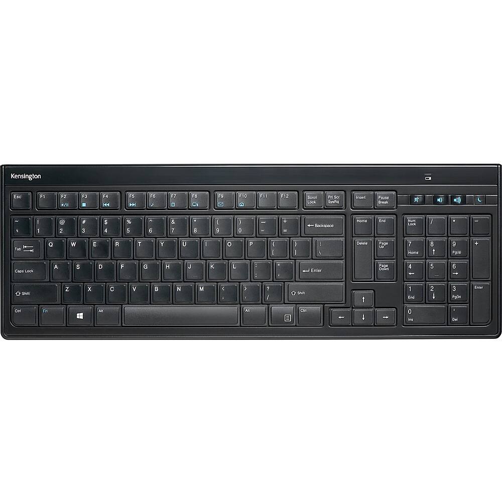 Alt View 14. Kensington - K72344US Full-size Wireless SlimType Keyboard - Black.