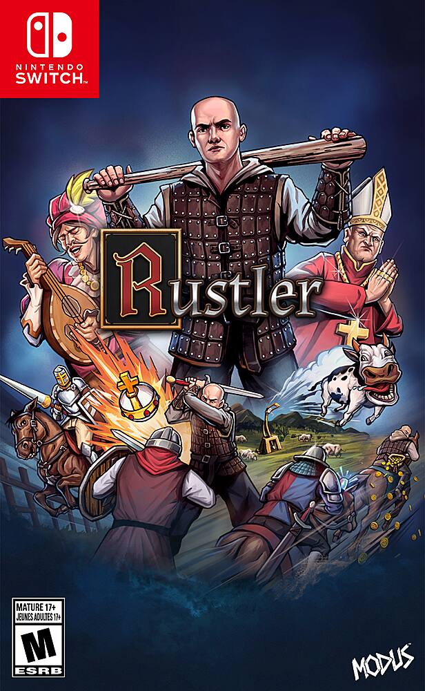 Front. Limited Run Games - Rustler.