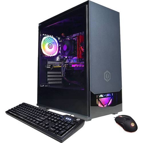 CyberPowerPC - Gamer Master Gaming Desktop - AMD Ryzen 5 5600X - 16GB Memory - AMD Radeon RX 6700 XT - 1TB HDD + 500GB SSD - Black