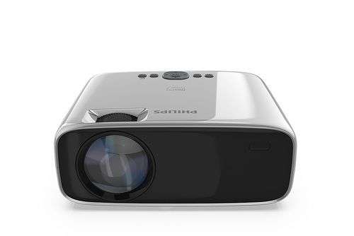 Philips - NeoPix Prime 2, True HD Projector with Apps and Built in Media Player - silver