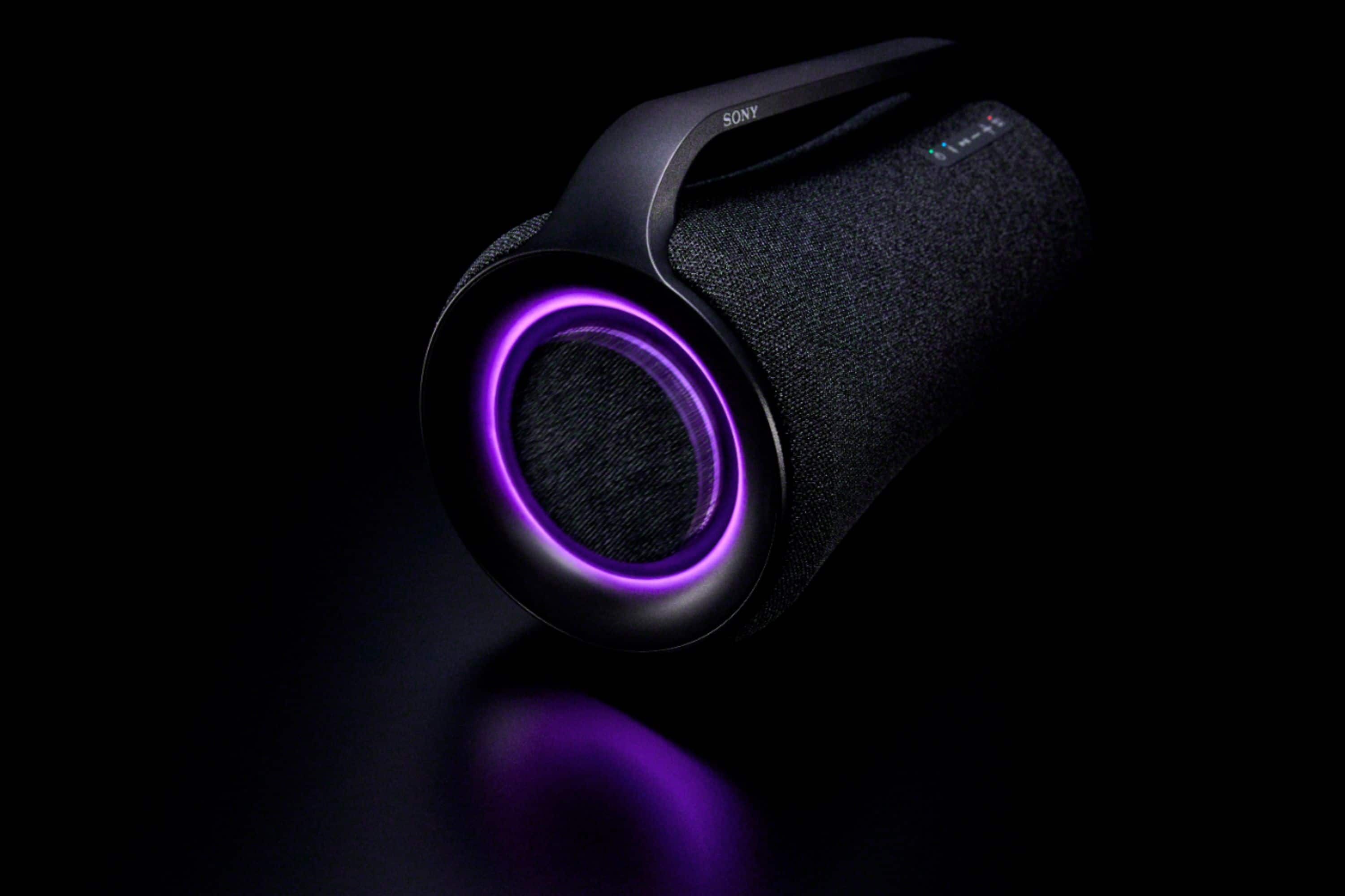 Alt View 12. Sony - XG500 Portable Bluetooth Speaker - Black.