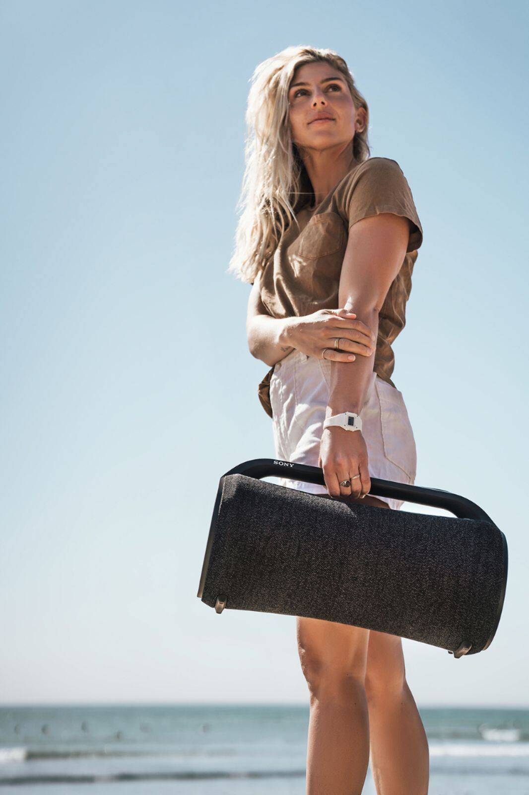 Alt View 11. Sony - XG500 Portable Bluetooth Speaker - Black.